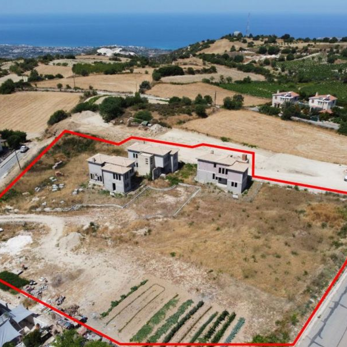 incomplete residential development in Koili