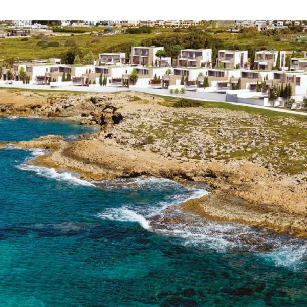 ПМЖ. Вилла в проекте 5* на берегу моря у пляжа
