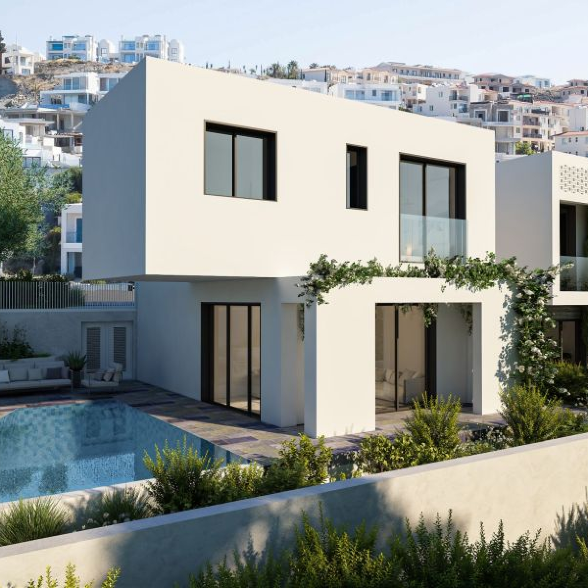 Modern villa near the sea