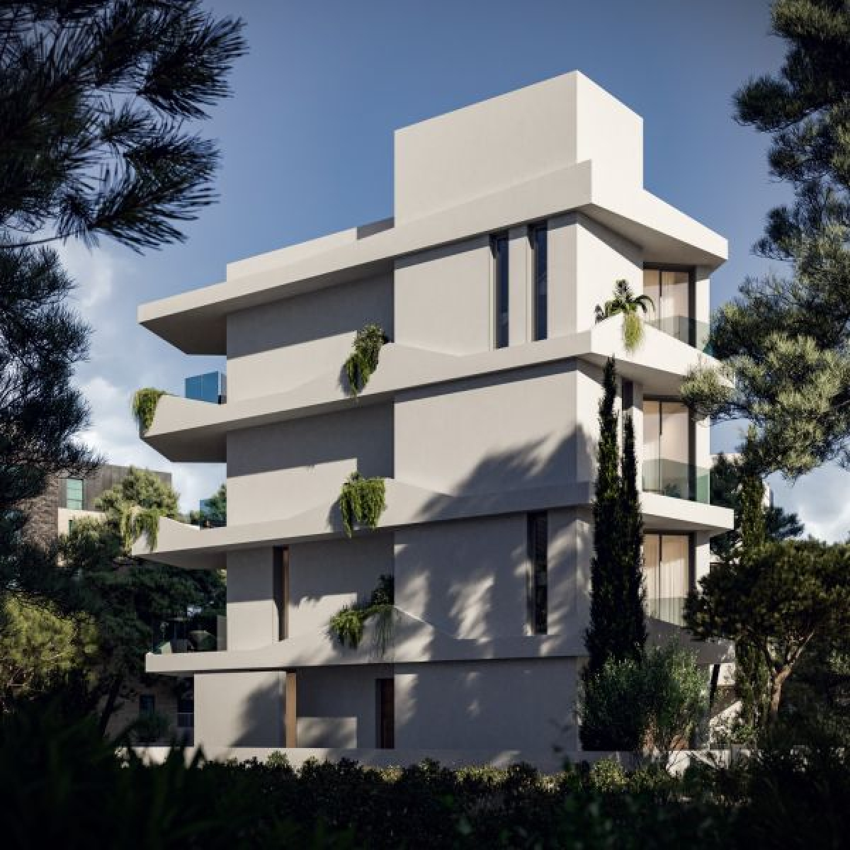 Modern apartment in city center