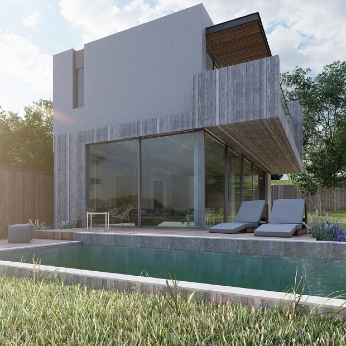 Modern premium villa near the sea in Chloraka