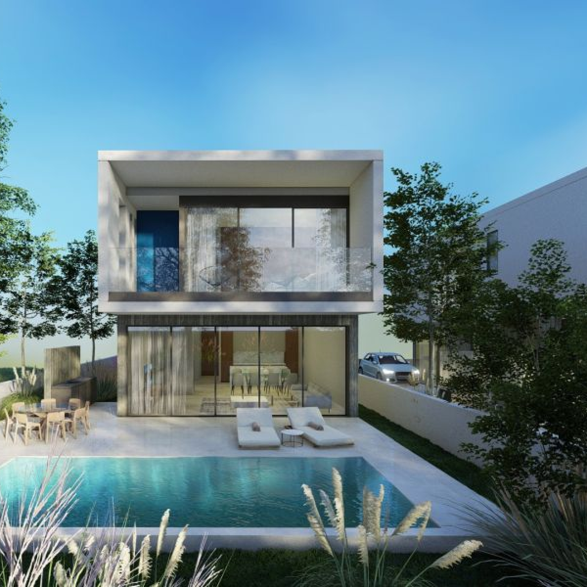 Coastal villa by the beach