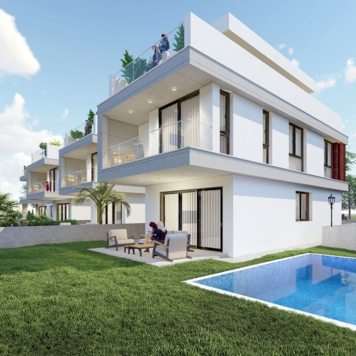 Modern villa 3 min from Four Seasons Hotel