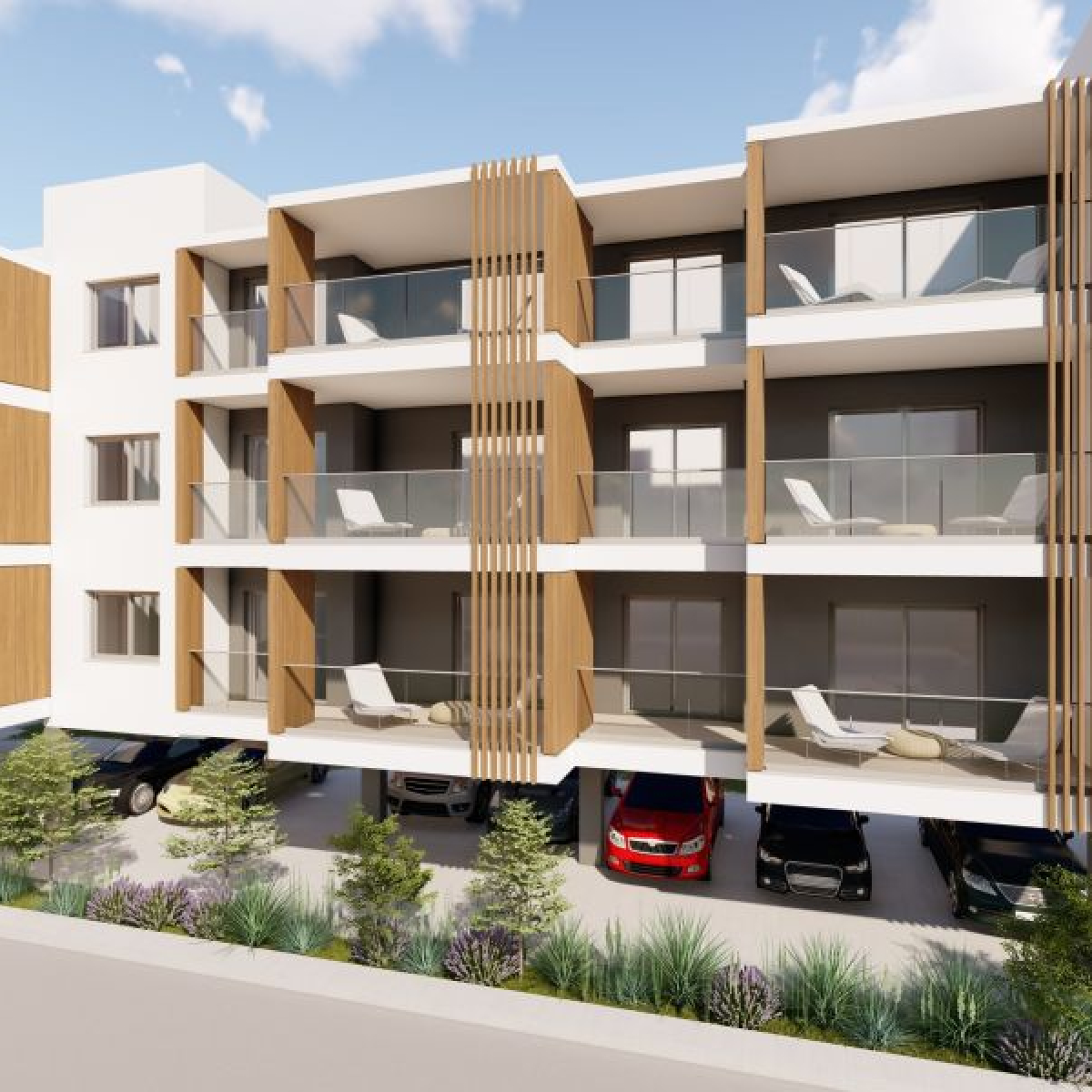 Modern city apartment in Paphos