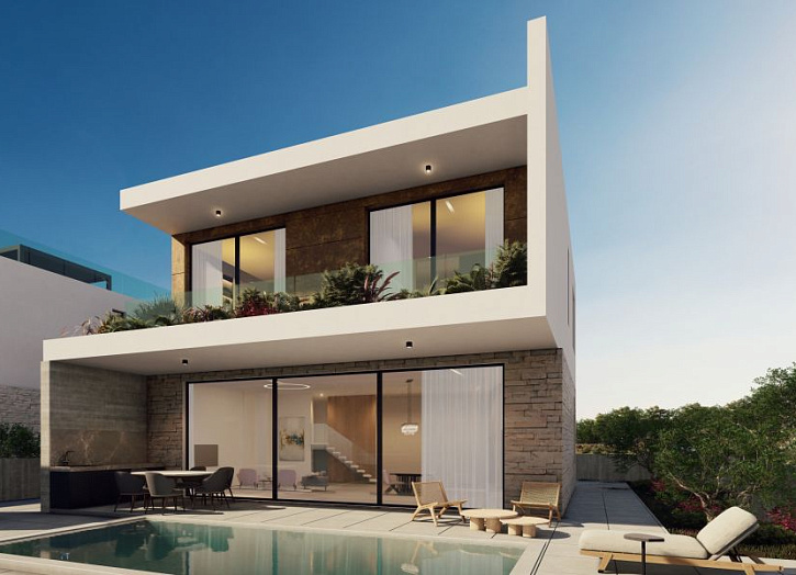 Elegant modern villa close to city