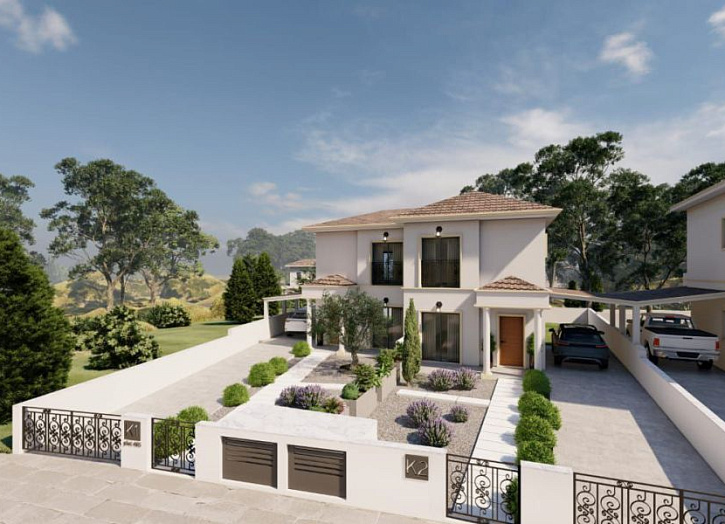 Modern detached house close to city